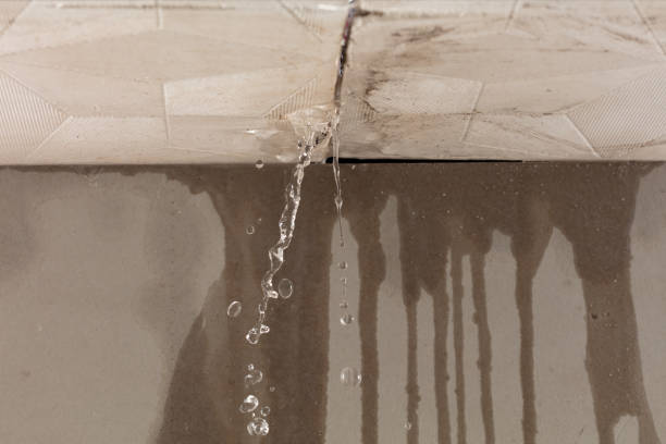 Professional Burst Pipe Cleanup technician working in Essington, PA